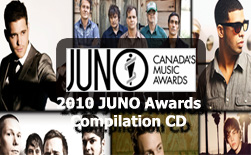 2010 JUNO Awards Compilation CD and Poster